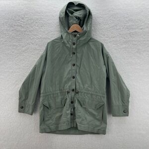 Vintage Gap Jacket Mens Small Green Military Parka Lightweight Utility Gorpcore